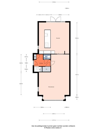 Floorplan - Achterste Kamp 53, 3751 JH Bunschoten-Spakenburg